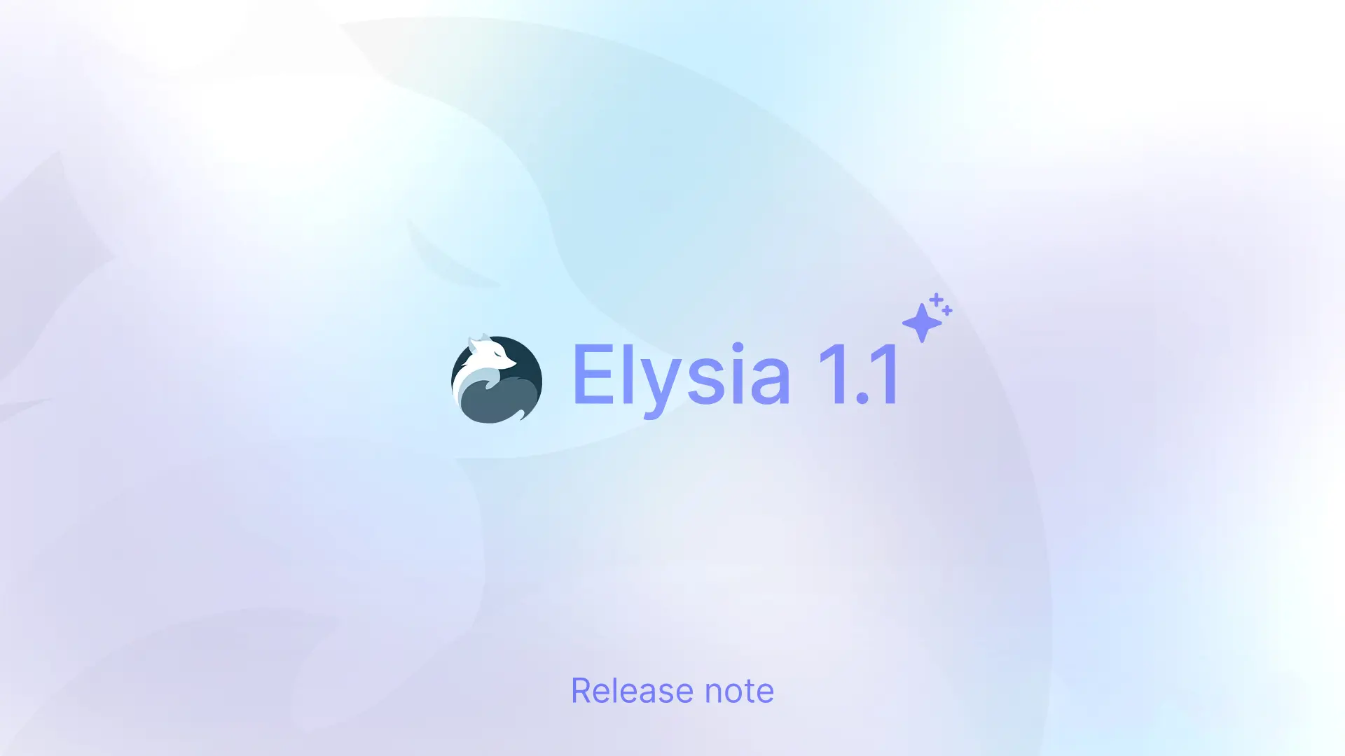 Elysia 1.1 标志的蓝紫色调