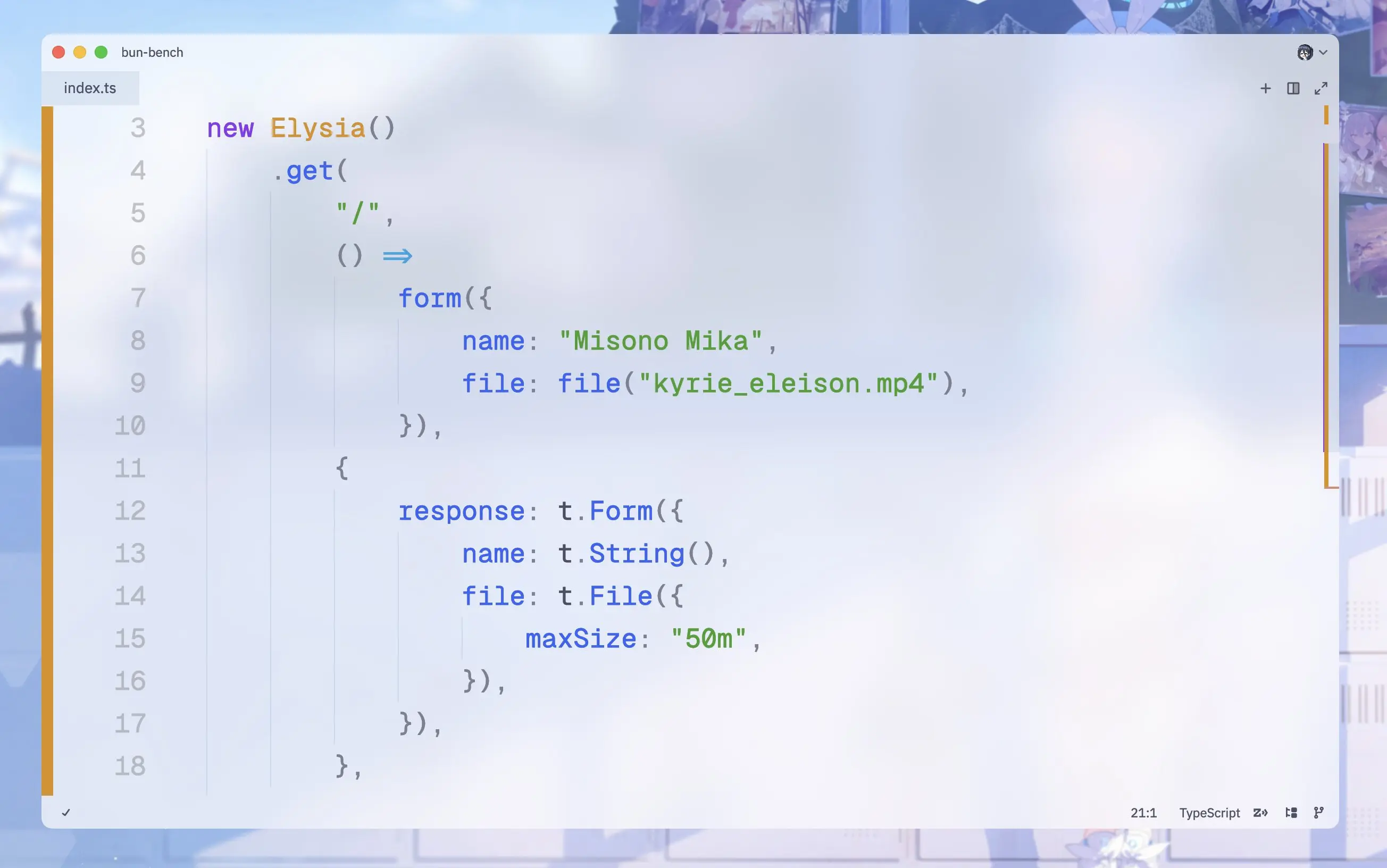 使用 t.Form 验证 FormData